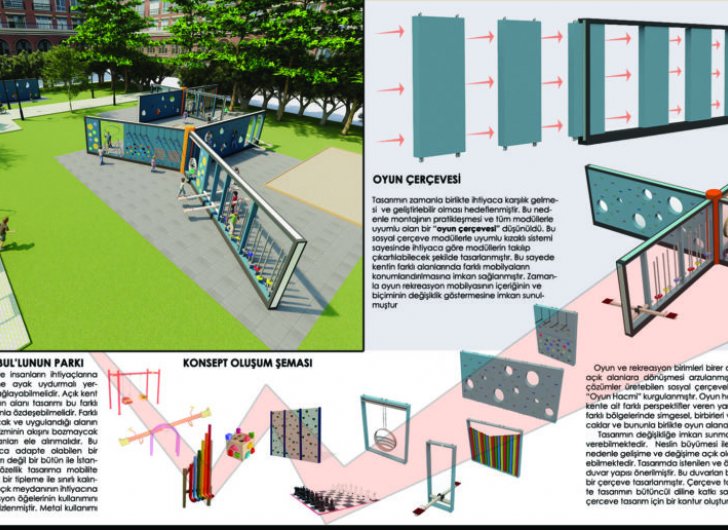 Istanbul Your Urban Furniture and Game-Recreation Products Design Competition Has Been Concluded